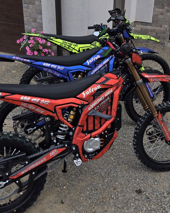 Wynajem Surron wypożyczalnia motocykli elektrycznych Kazimierz Dolny atrakcje elektryki zwiedzanie  Ultra bee Light bee Star Varg