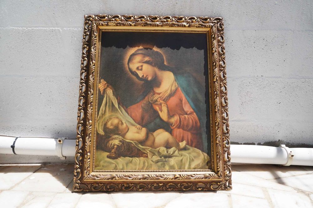 Reprodução de Alta Qualidade – Madonna col Bambino (Carlo Dolci)