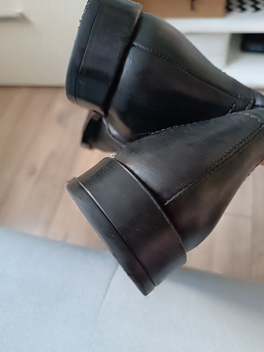 Botki skórzane rozm. 38