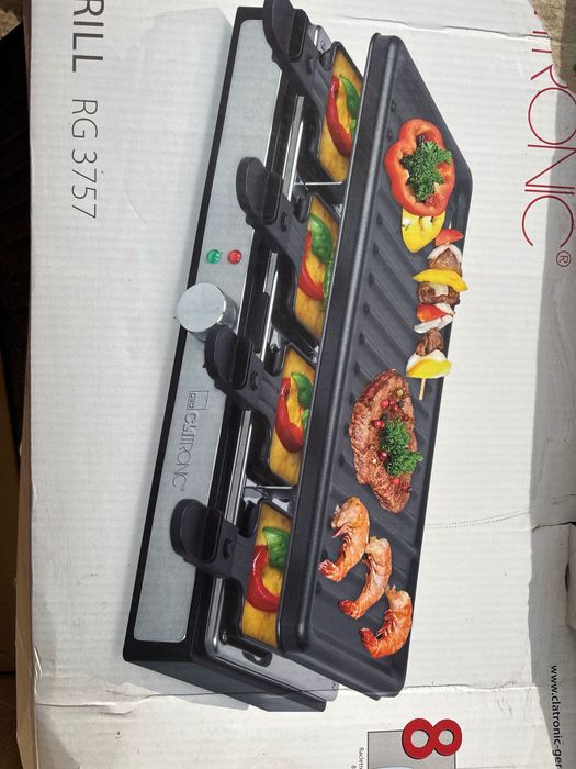 Grill elektryczny Clatronic RG3757 raclette NOWY