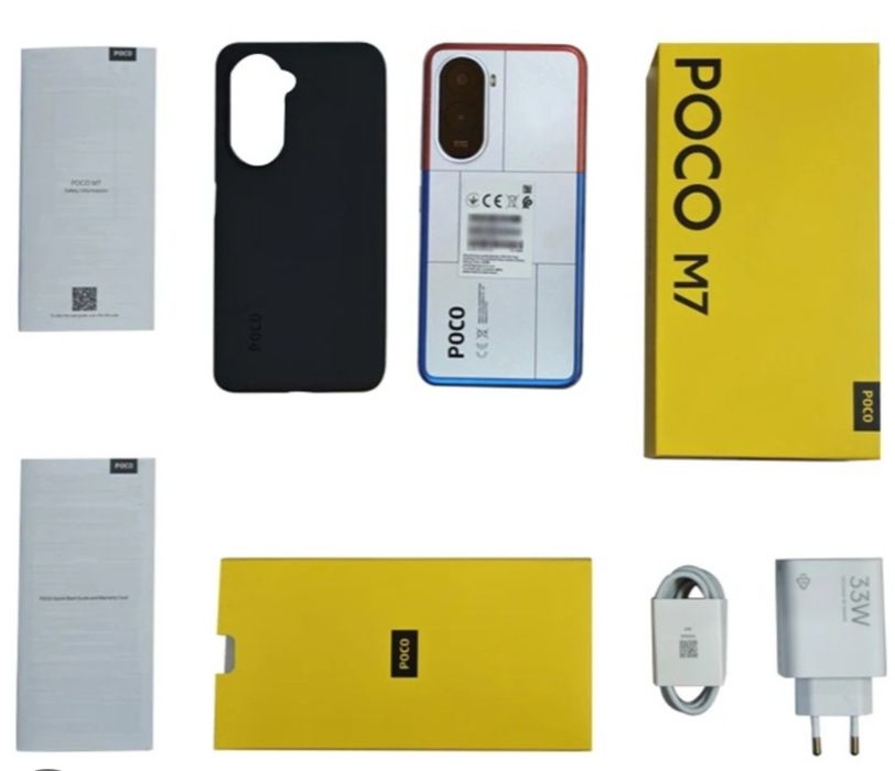 Poco M7 4G (6/128Gb, 8/256Gb), Silver Global version,NFC