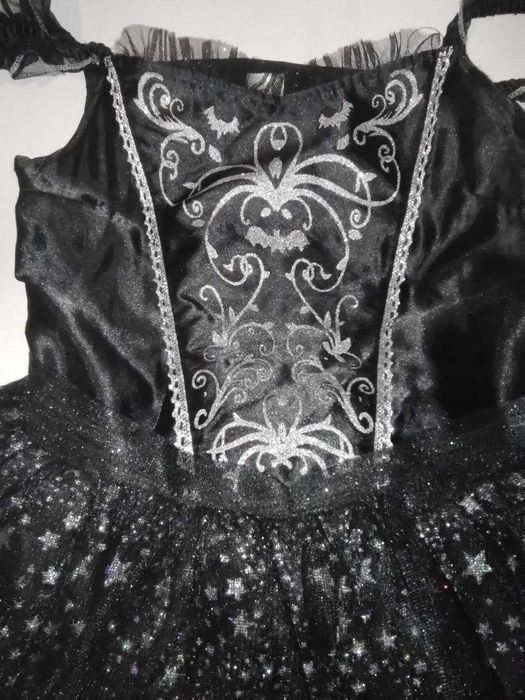 Сукня святкова дитяча вiдьма