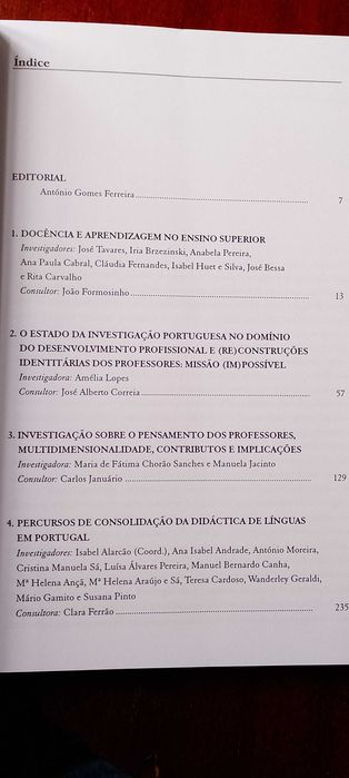 Investigar em Educação - nºs 2, 3 e 4 2003/04/05