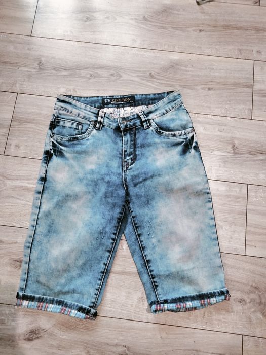 Spodenki męskie jeans