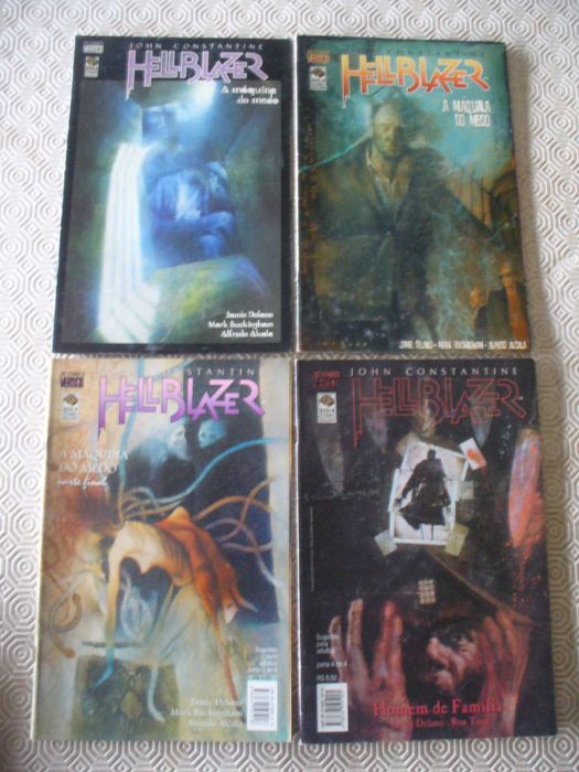 Hellblazer - John Constantine 1 a 4 série completa - Brain StoreBrasil