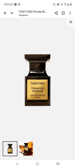 Perfumy Tobacco Vanille