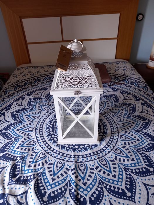 Candeeiro decorativo para vela grande