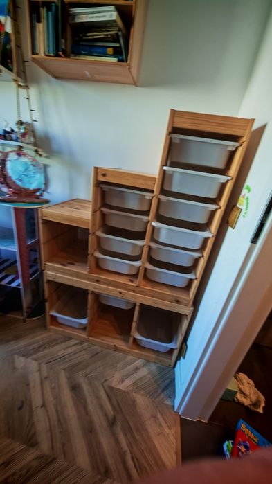 Ikea Trofast 2 regały z pojemnikami
