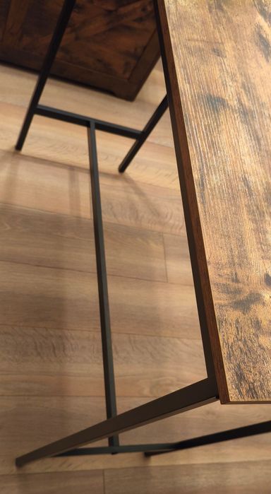 Biurko pod laptop loft industrial vintage 100x40