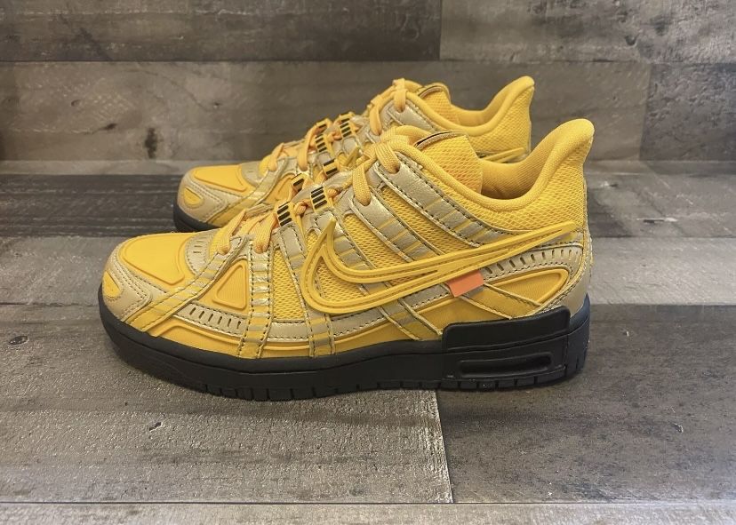 Nike Air Rubber Dunk Off-White University Gold