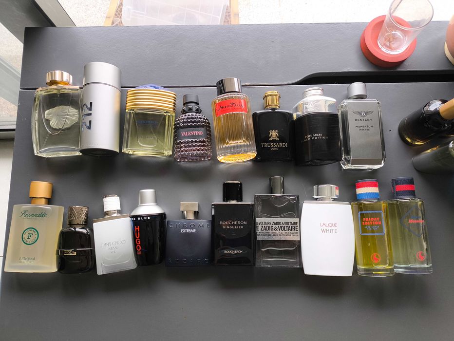 Diversos perfumes arabes e de marcas famosas (colecao pessoal)