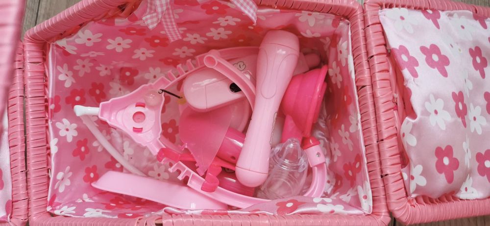 Zabawki psi patrol, lalka, koszyk