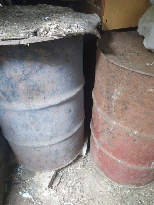 Бочки железные б/у