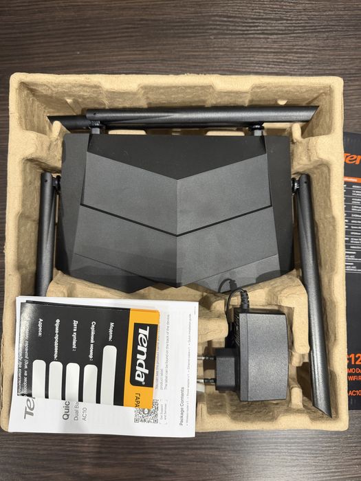 WI-FI роутер TENDA AC10 AC1200 Smart