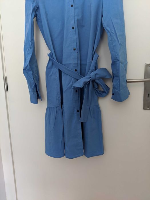 Vestido Zara Azul Verão