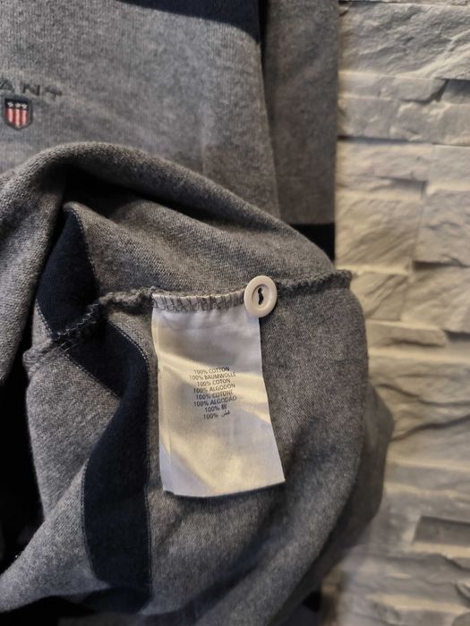 Bluza Gant Rugby Long Sleeve Polo Długi Rękaw Koszulka