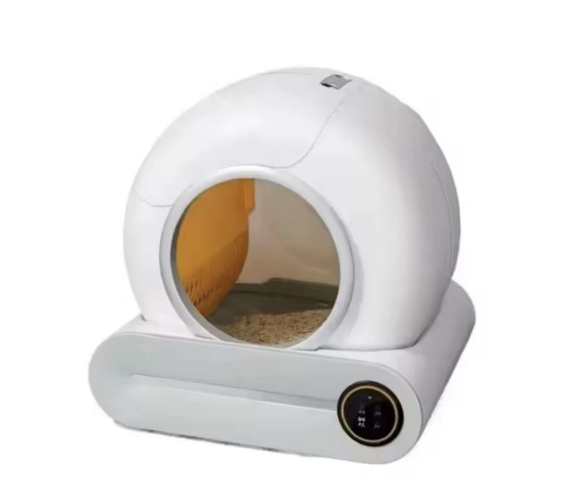 Caixa de areia automática para gatos