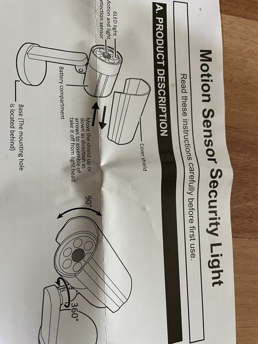 Fico luz - simula câmera vigilância