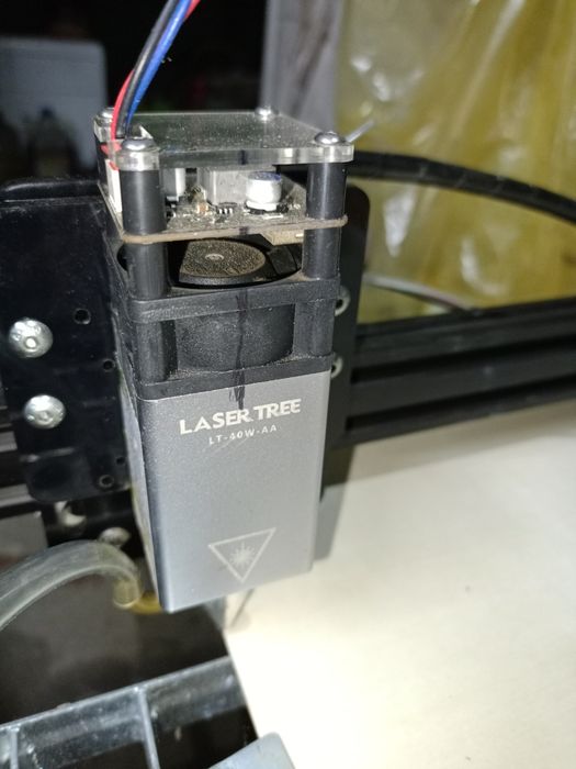 Ploter laserowy, grawerką, dioda