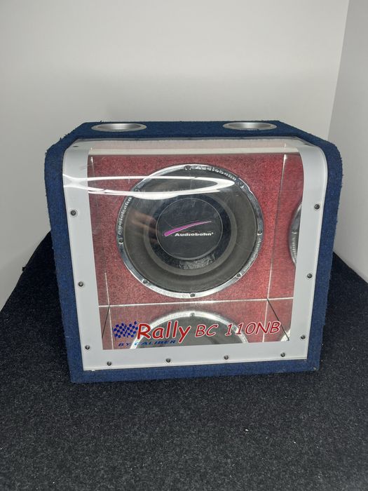 Subwoofer Audiobahn + Caixa Rally BC 110NB
