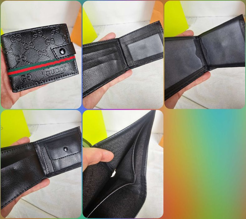 Portfel męski goyard nowy gucci premium
