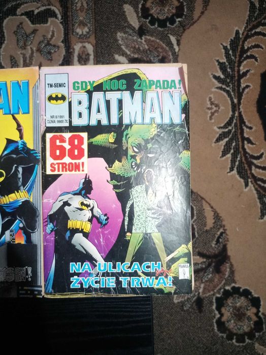 Batman 5/91, 6/91, 7/91, 8/91, 2/92