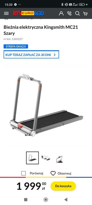 Bieżnia elektryczna