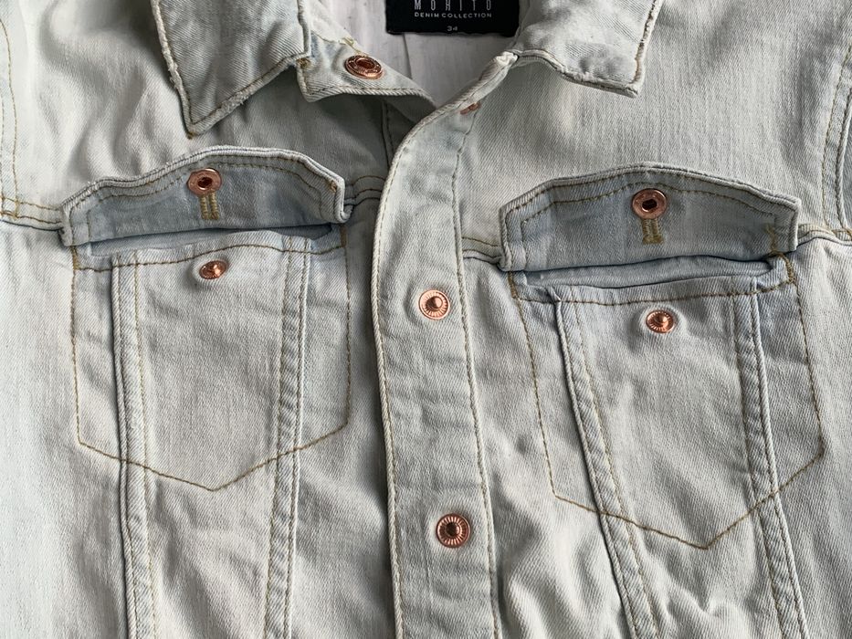 Kurtka Jeansowa Mohito