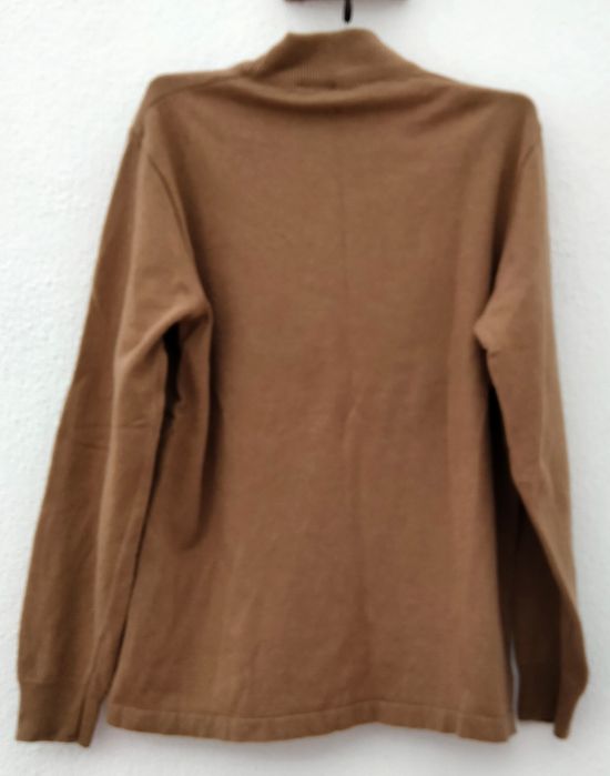 Camisola castanho 80% lã
