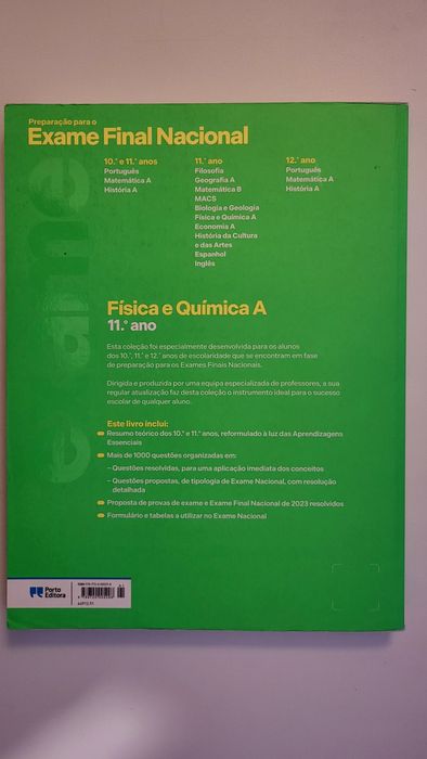 Manual de preparação para exame Física e Química A