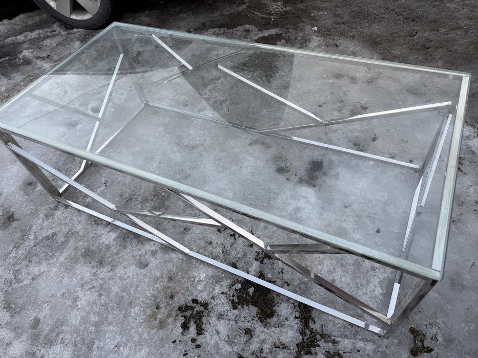 Stolik szklany kawowy