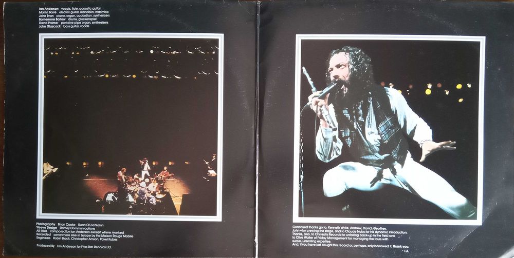 JethroTull	- - - - -	Bursting Out	- - - - -	2 X LP