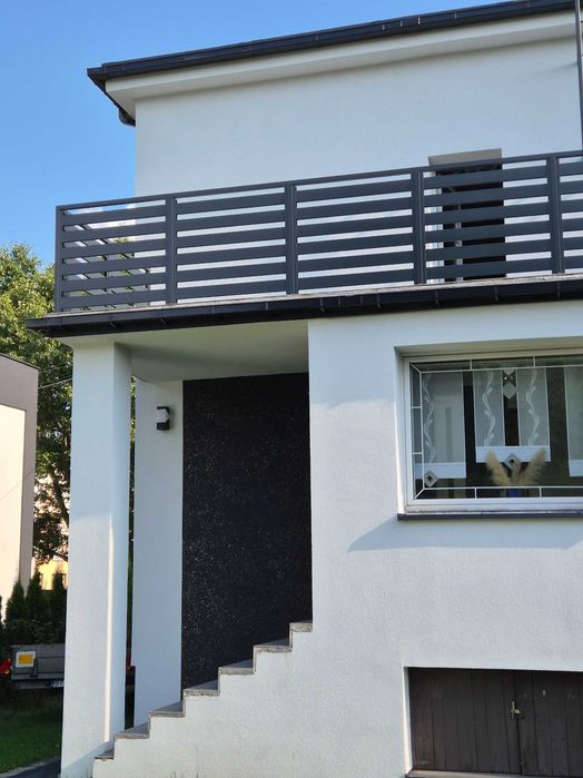 Balustrada balkonowa aluminiowa premium