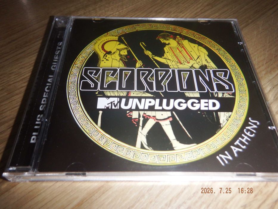 SCORPIONS - Unplugged in Athens   2 CD