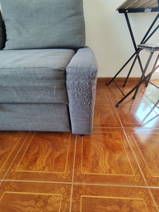 Sofá-Cama de Canto com Arrumação IKEA FRIHETEN (Cizento Escuro)
