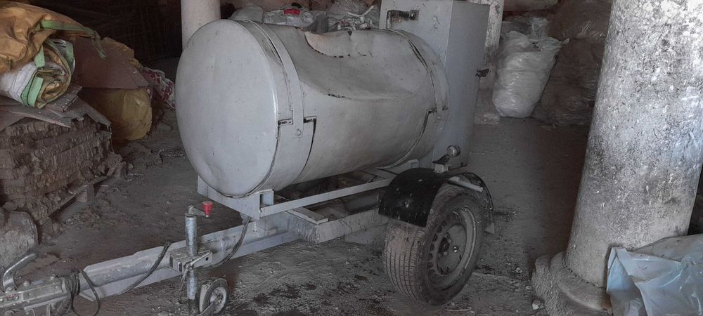 Zbiornik mobilny  500 l przyczepka do auta