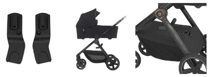 Espiro Only 2025 WÓZEK WIELOFUNKCYJNY 2w1 Amortyzacja Kompaktowy Lekki