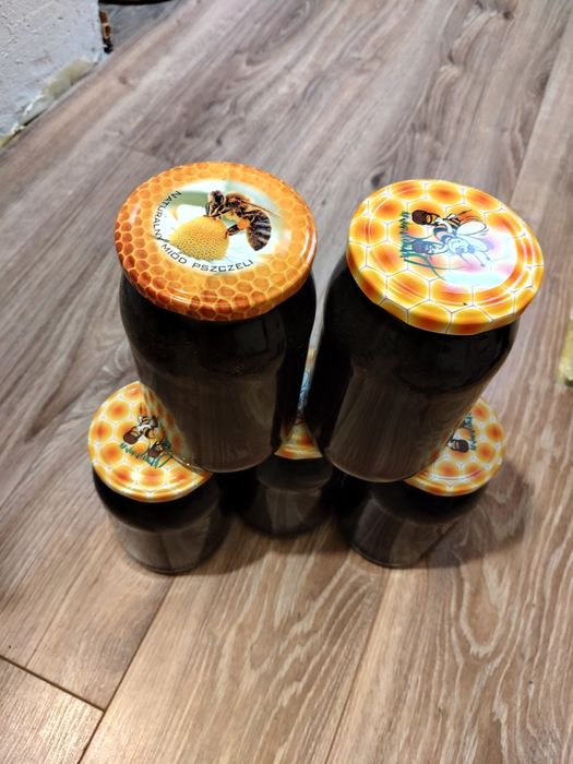 Miód spadziowy z przydomowej pasieki