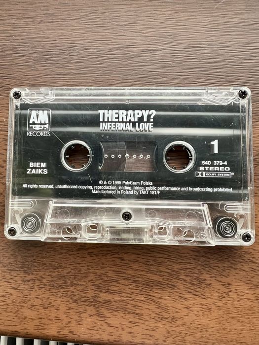 Therapy? - Infernal Love (kaseta MC)