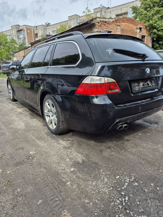 Розборка BMW E 60/61 М57N мотор коробка  форсунки турбіна радіатор ген