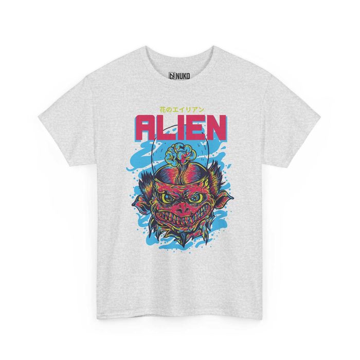 T-shirt z nadrukiem ALIEN L Czarna Unisex/Dowolny rozmiar/3 Kolory