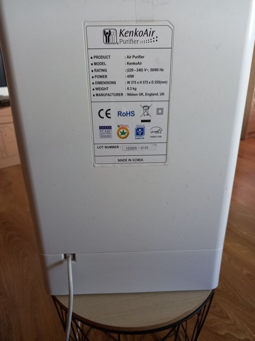 KenkoAir Purifier NIKKEN USA oczyszczacz powietrza