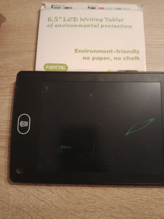 Tablet Dziecięcy do Rysowania w Zestawie Rysik i Tablet, na Baterie