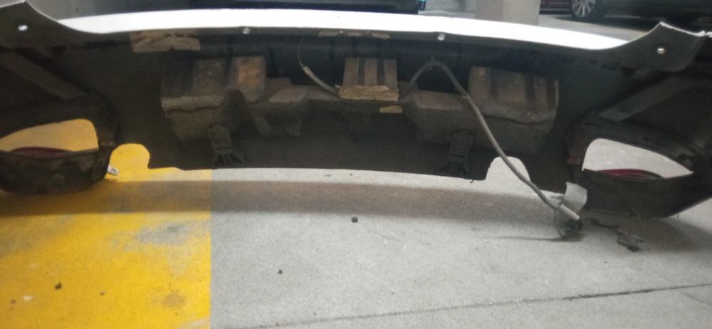 Componentes/Acessórios Parachoque Trás Branco Corsa C 2001/2006