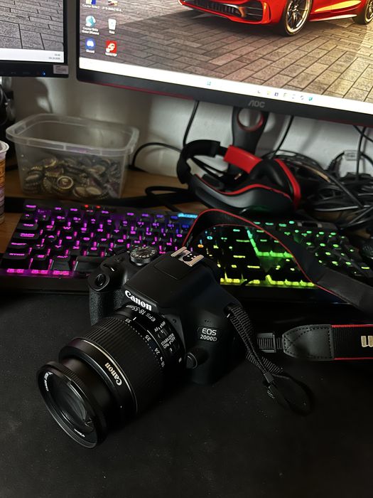 Canon EOS 2000d mało używany