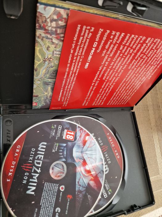 Gry PC DVD-ROM Wiedźmin Dziki lll Gon 1-3  I 4