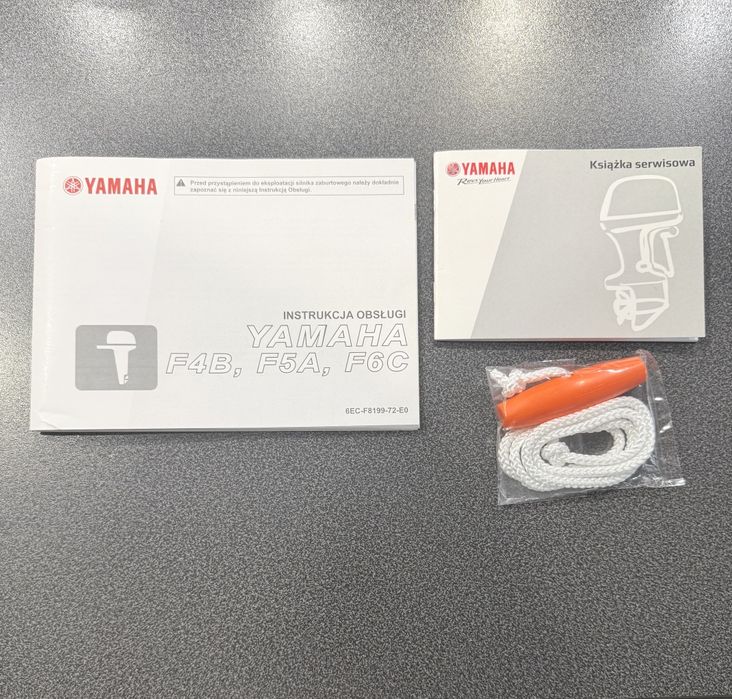 Silnik Yamaha 6, model F6CMHS krótka stopa