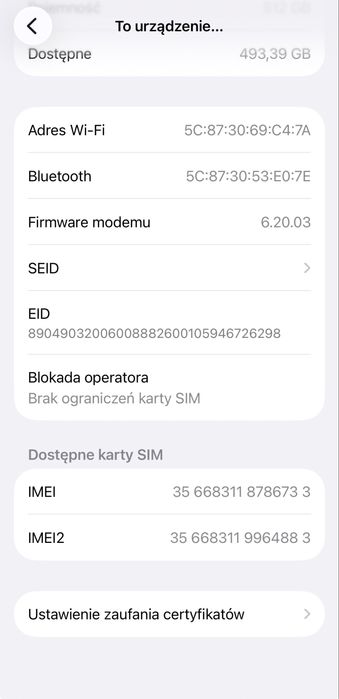 iPhone 12 pro 512GB