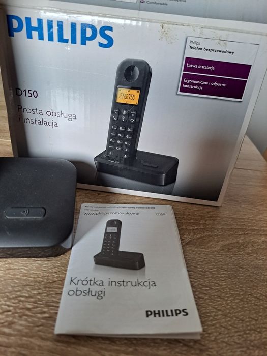 Telefon stacjonarny Philips D150