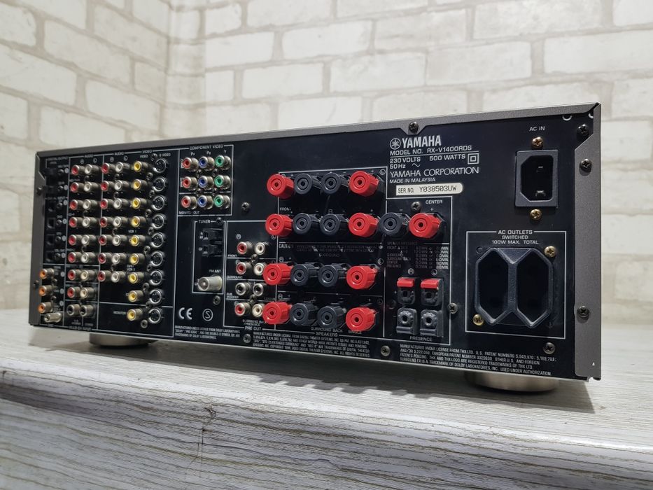 7.1 AV ресивер YAMAHA RX-V1400., *7x170 Вт, б/у з Німеччини